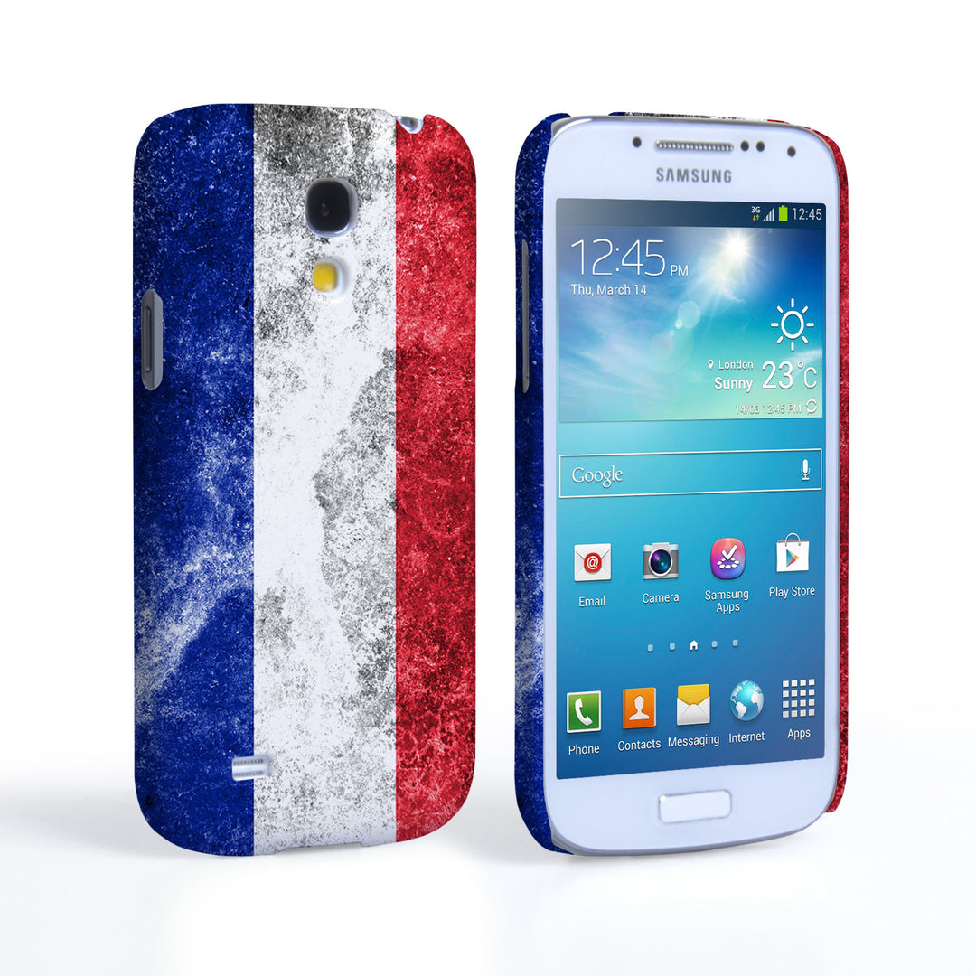 Caseflex Samsung Galaxy S4 Mini Retro France Flag Case