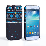 Samsung Galaxy S4 Mini Fairisle Case – Grey And Blue - Mobile Madhouse