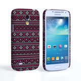 Caseflex Samsung Galaxy S4 Mini Fairisle Case – Pink And Black - Mobile Madhouse