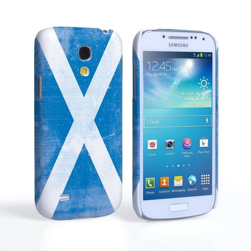 Caseflex Samsung Galaxy S4 Mini Retro Scotland Flag Case - Mobile Madhouse