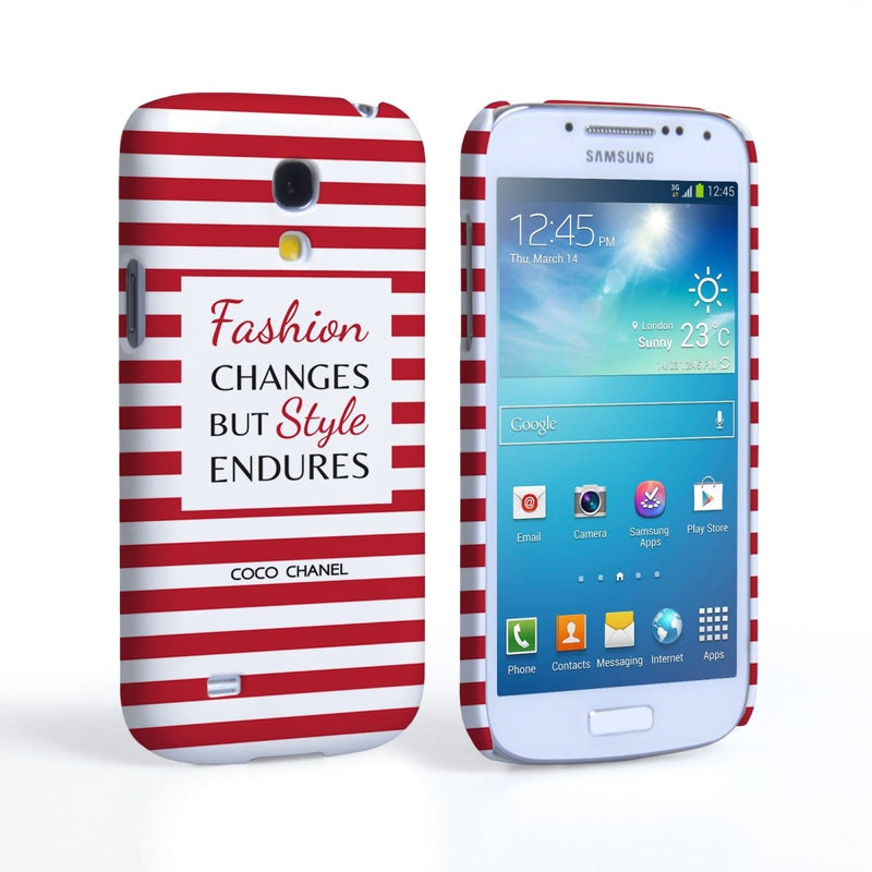 Samsung Galaxy S4 Mini Case - Chanel Quote - Mobile Madhouse