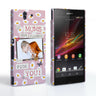 Caseflex Sony Xperia Z ‘If Mums Were Flowers’ Personalised Hard Case – Pink