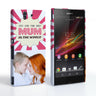 Caseflex Sony Xperia Z ‘Best Mum In The World’ Personalised Hard Case – Pink