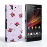 Sony Xperia Z Roses Hard Case – Pink