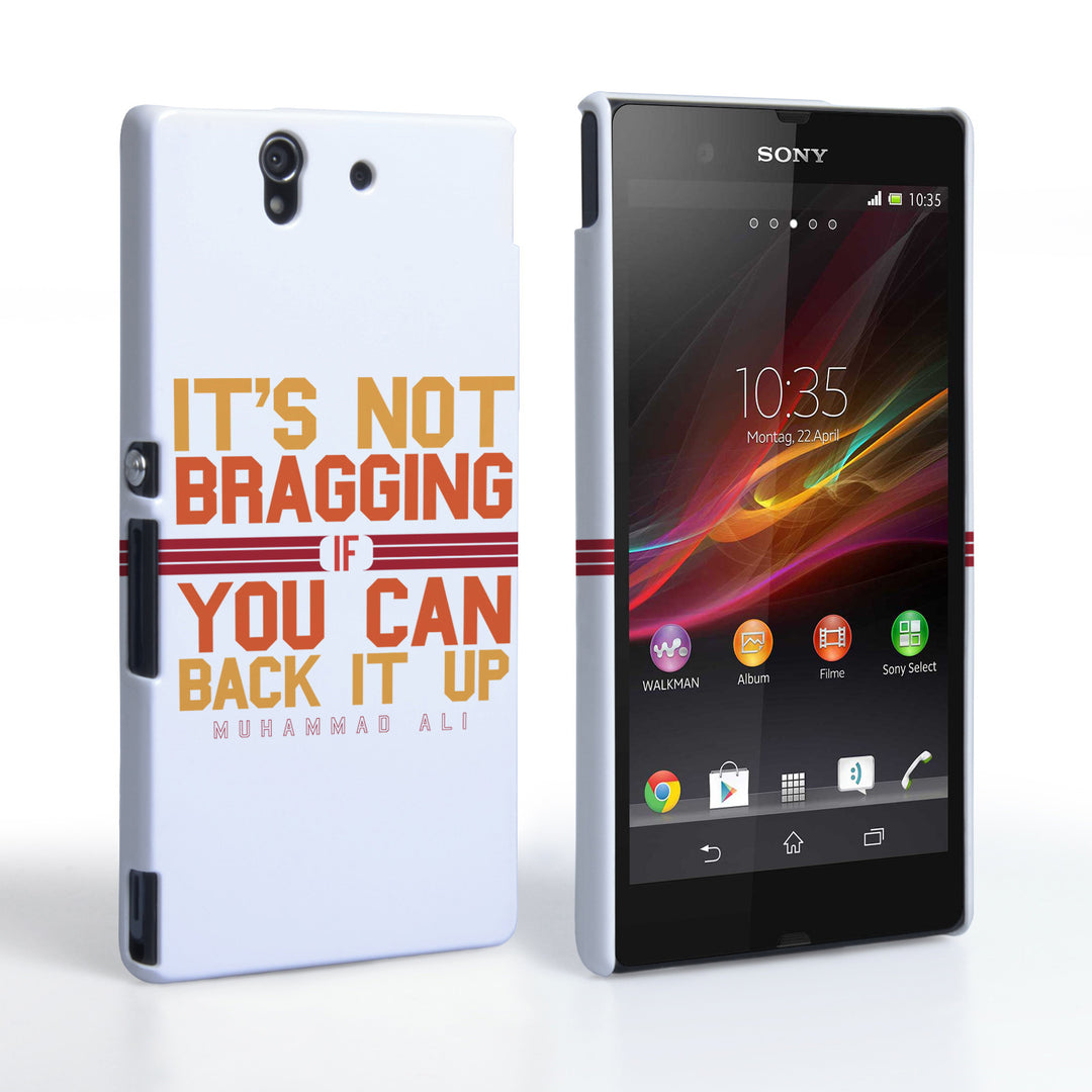 Caseflex Sony Xperia Z Muhammad Ali Quote Case