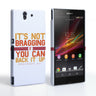 Caseflex Sony Xperia Z Muhammad Ali Quote Case
