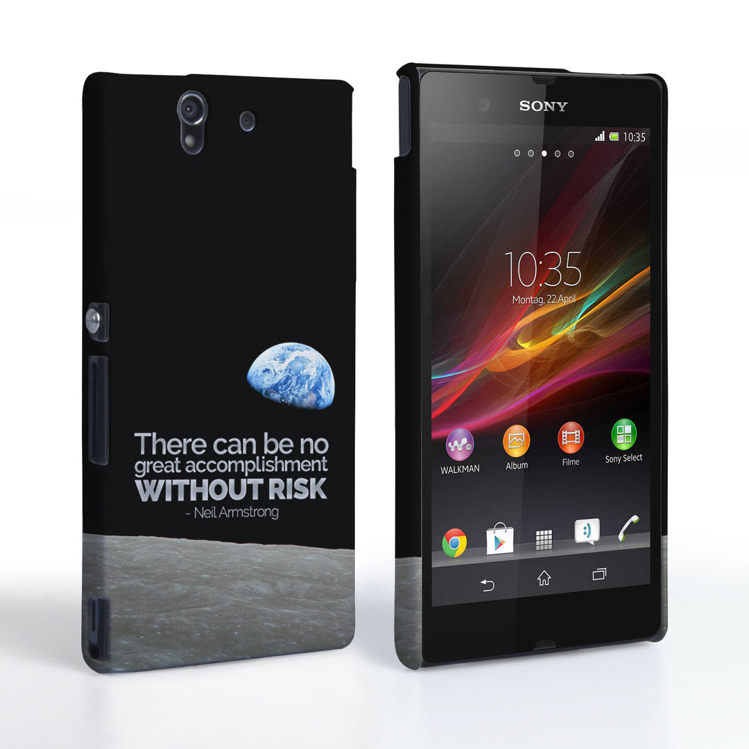 Caseflex Sony Xperia Z Neil Armstrong Quote Case