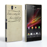 Caseflex Sony Xperia Z Shakespeare Quote Case