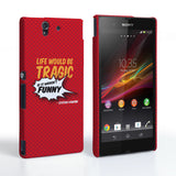 Caseflex Sony Xperia Z Stephen Hawking Quote Case