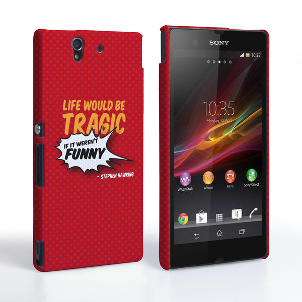 Caseflex Sony Xperia Z Stephen Hawking Quote Case