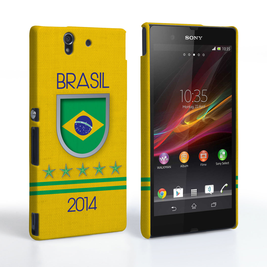 Caseflex Sony Xperia Z Brazil World Cup Case