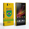 Caseflex Sony Xperia Z Brazil World Cup Case