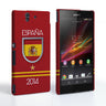 Caseflex Sony Xperia Z Espana World Cup Case