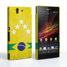 Caseflex Sony Xperia Z Brazil 5-Star Retro World Cup Case