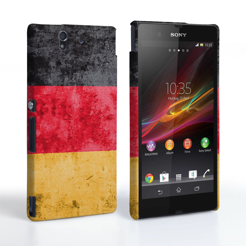 Caseflex Sony Xperia Z Retro Germany Flag Case