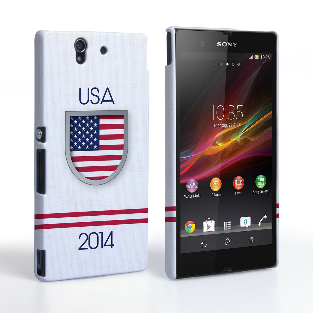 Caseflex Sony Xperia Z USA World Cup Case