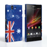 Caseflex Sony Xperia Z Retro Australia Flag Case - Mobile Madhouse