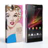 Caseflex Sony Xperia Z Marilyn Monroe ‘Fear Is Stupid’ Quote Case