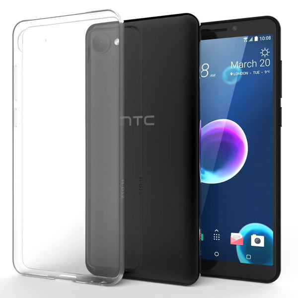 HTC Desire 12 Ultra Thin TPU Gel - Clear - Mobile Madhouse