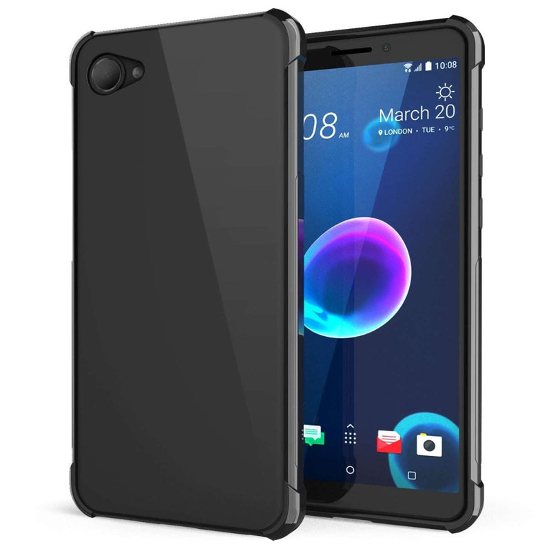 HTC Desire 12 Alpha TPU Gel - Black - Mobile Madhouse