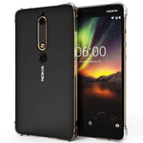 Nokia 6 (2018) Alpha TPU Gel - Clear - Mobile Madhouse