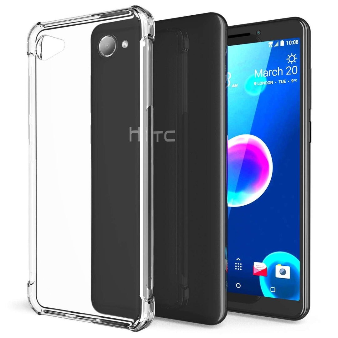 HTC Desire 12 Alpha TPU Gel - Clear - Mobile Madhouse