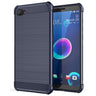 HTC Desire 12 Carbon Anti Fall TPU Case - Blue