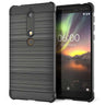 Nokia 6 (2018) Carbon Anti Fall TPU Case - Black