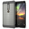 Nokia 6 (2018) Carbon Anti Fall TPU Case - Clear