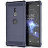 Sony Xperia XZ2 Carbon Anti Fall TPU Case - Blue