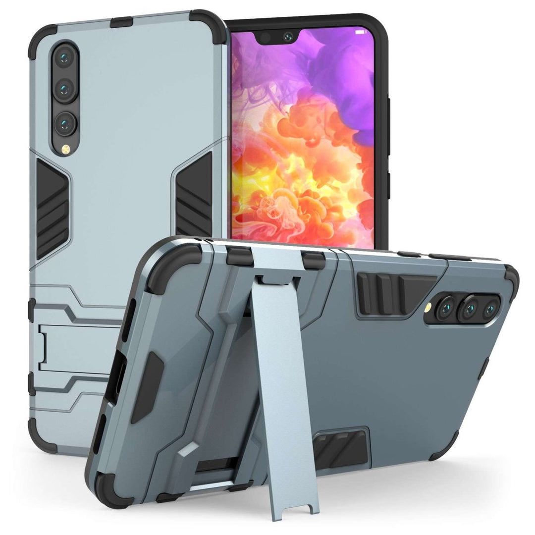 Huawei P20 Pro Armour Kickstand - Steel Blue - Mobile Madhouse