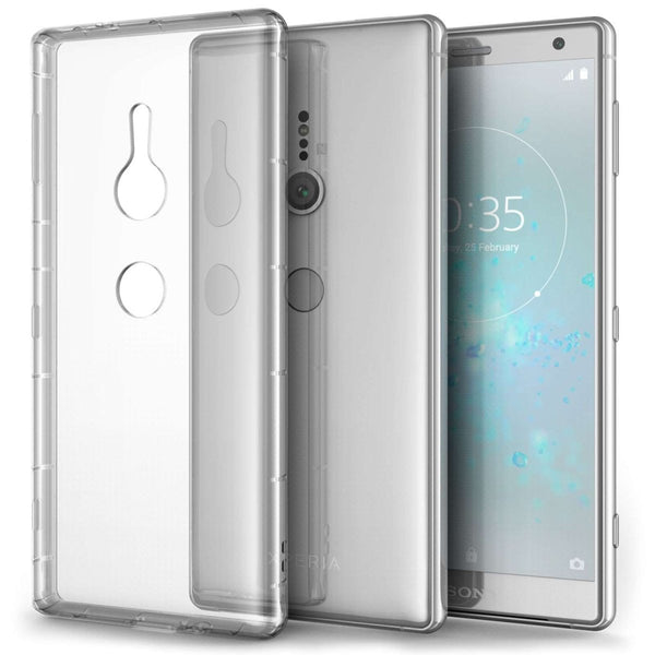 Sony Xperia XZ2 Air Cushion Gel Case - Clear - Mobile Madhouse