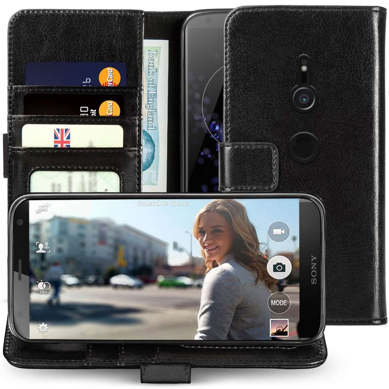 Sony Xperia XZ2 Real ID Wallet - Black - Mobile Madhouse