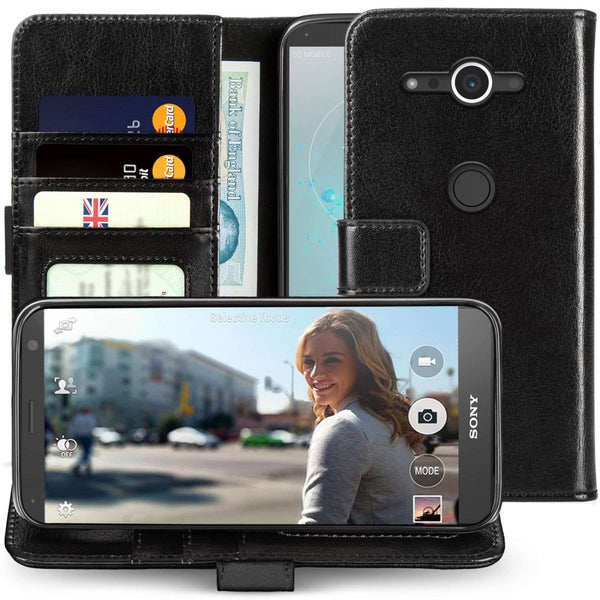 Sony Xperia XZ2 Compact Real ID Wallet - Black - Mobile Madhouse