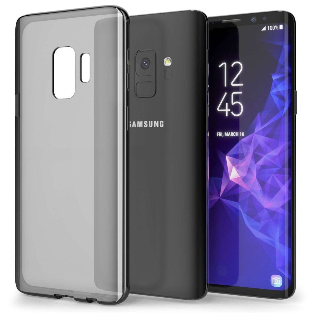 Samsung Galaxy S9 TPU Gel Case - Smoke Black - Mobile Madhouse