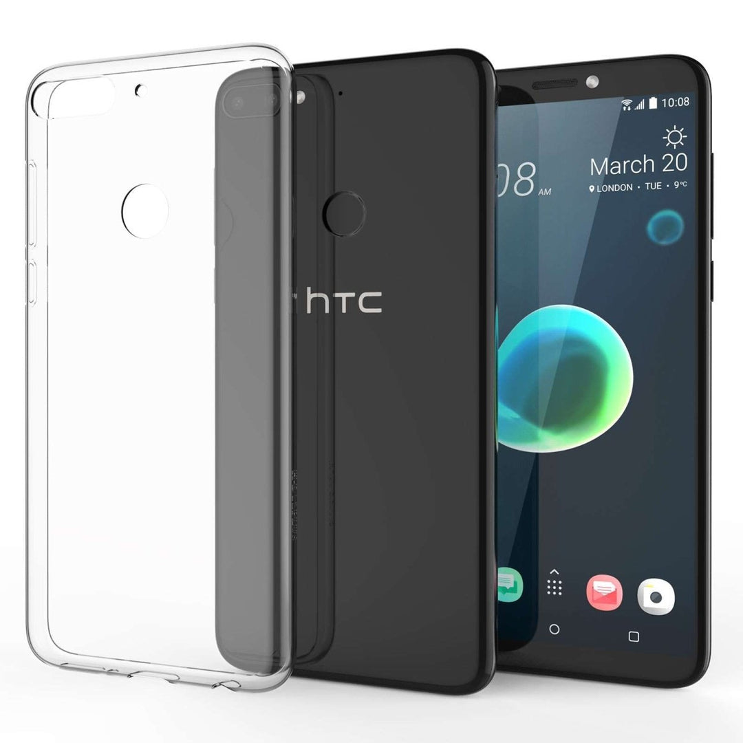 HTC Desire 12 Plus Ultra Thin TPU Gel - Clear - Mobile Madhouse