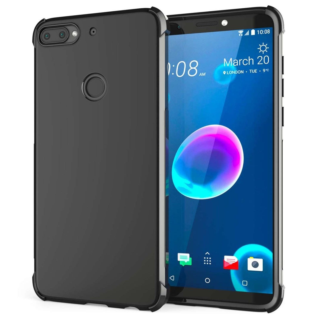 HTC Desire 12 Plus Alpha TPU Gel - Black - Mobile Madhouse