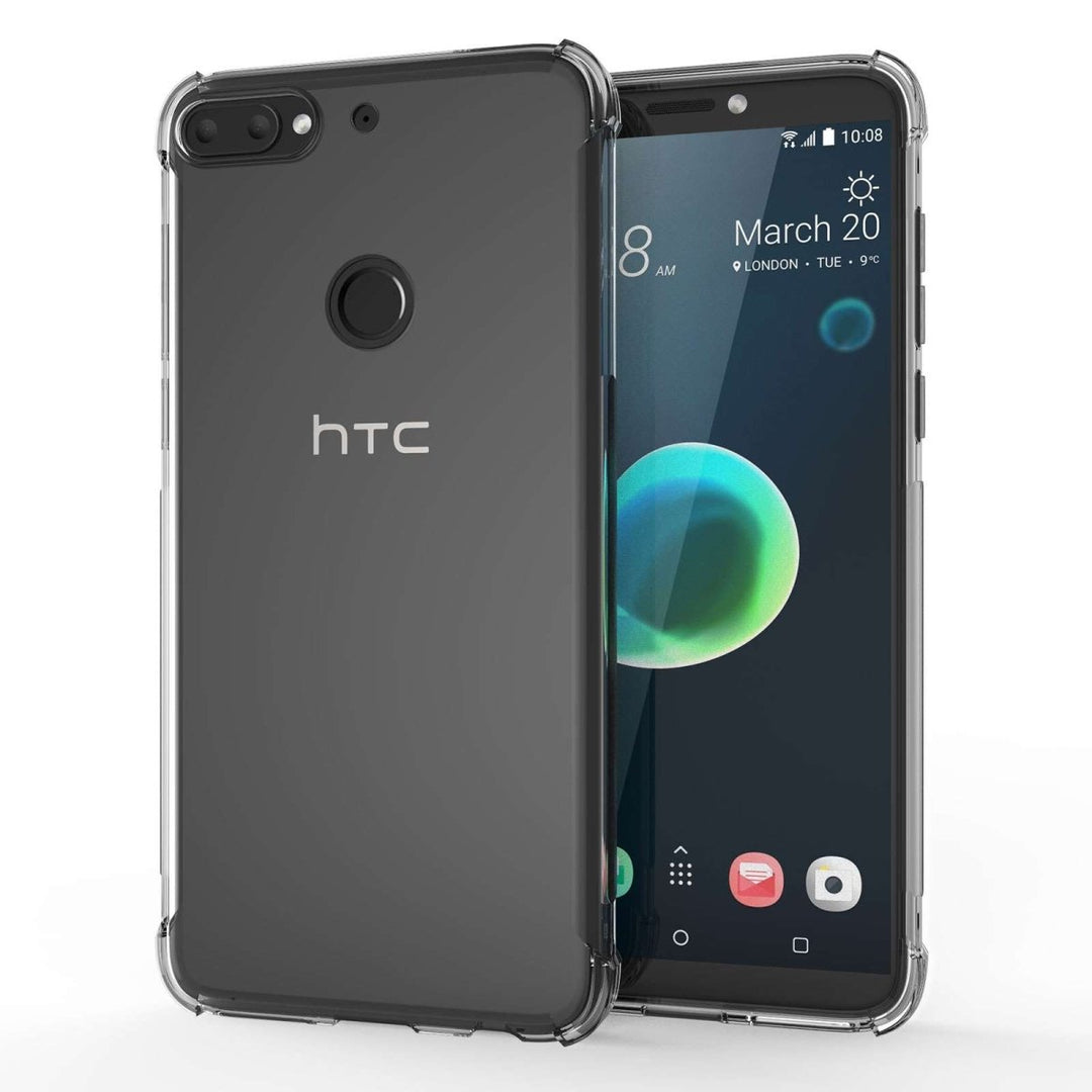 HTC Desire 12 Plus Alpha TPU Gel - Clear - Mobile Madhouse