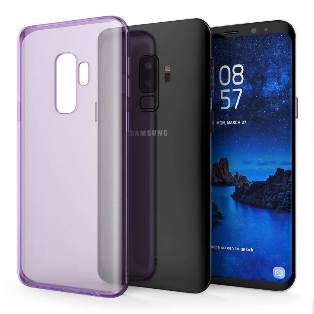 Samsung Galaxy S9 Plus TPU Gel Case - Purple - Mobile Madhouse
