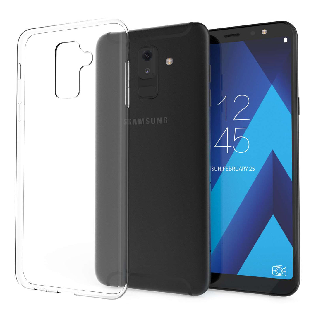 Samsung Galaxy A6 Plus (2018) Ultra Thin TPU Gel - Clear - Mobile Madhouse