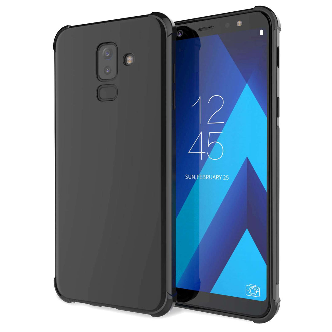 Samsung Galaxy A6 Plus (2018) Alpha TPU Gel - Black - Mobile Madhouse