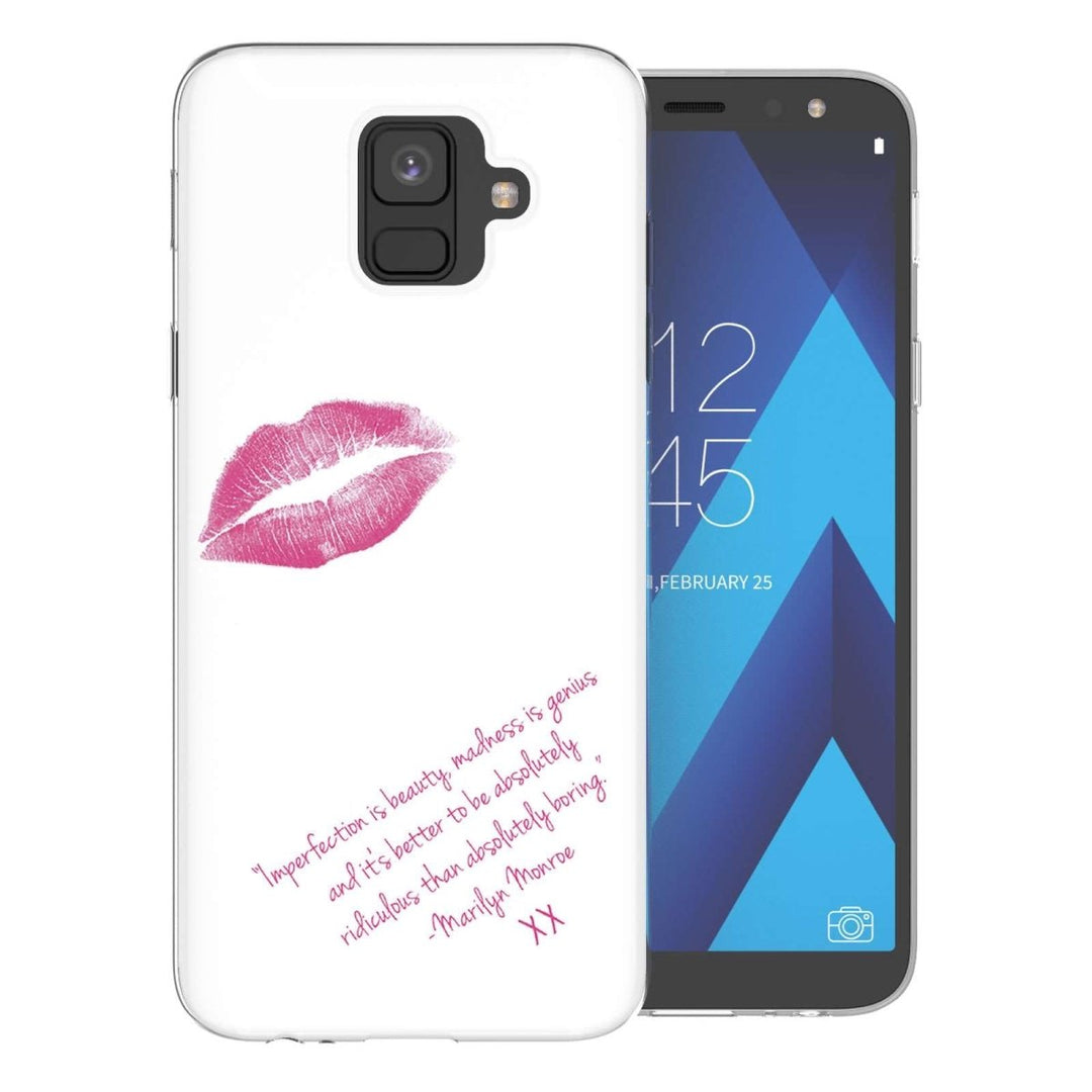 Samsung A6 (2018) Marilyn Monroe Quote TPU Gel Case - Mobile Madhouse