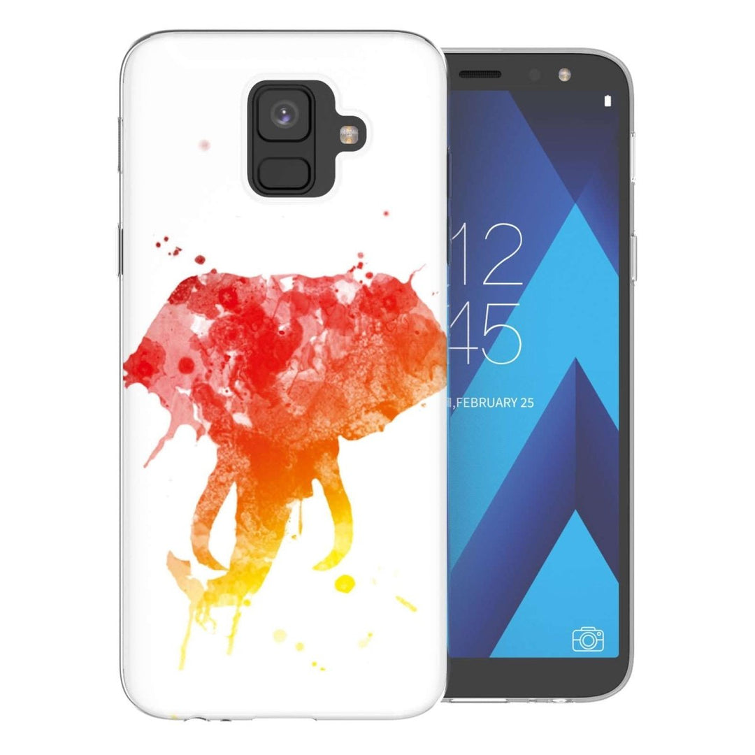 Samsung A6 (2018) Elephant Splash TPU Gel Case - Mobile Madhouse