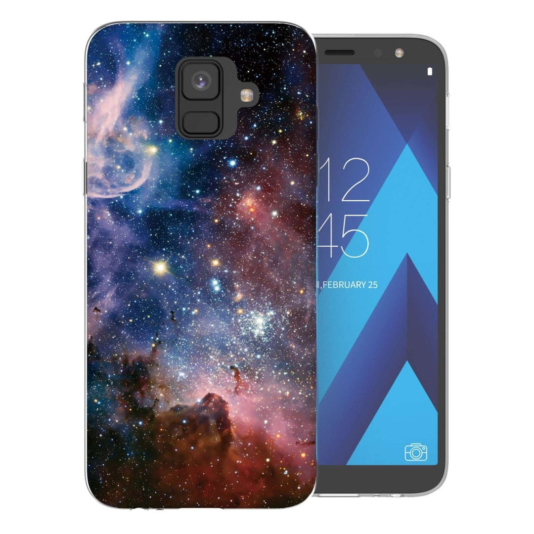 Samsung A6 (2018) Blue Constellation TPU Gel Case - Mobile Madhouse