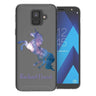 Samsung A6 (2018) Blue Unicorn Personalised TPU Gel Case