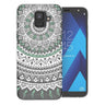 Samsung A6 (2018) Mandala TPU Gel Case - Mint Green