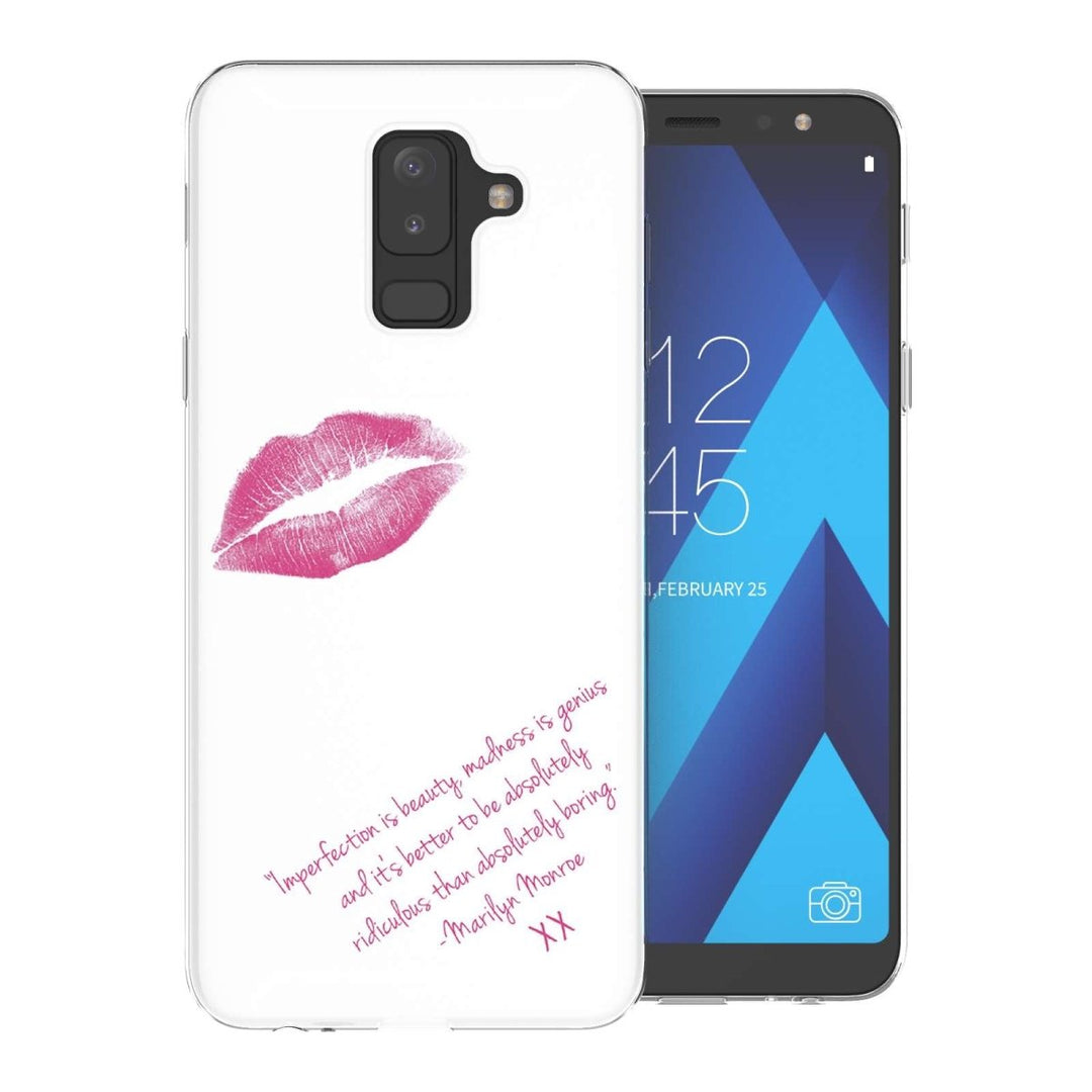Samsung A6 Plus (2018) Marilyn Monroe Quote TPU Gel Case - Mobile Madhouse