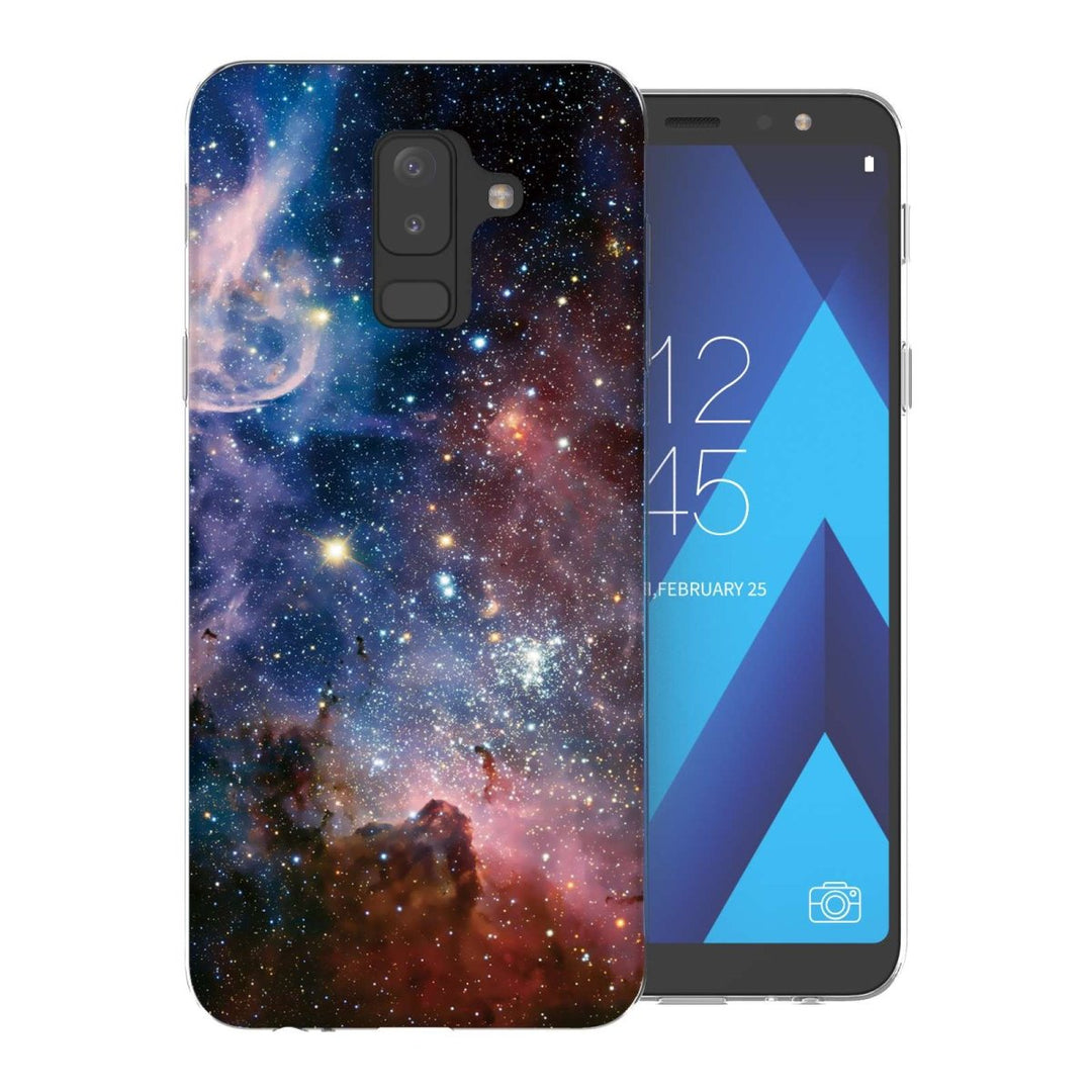 Samsung A6 Plus (2018) Blue Constellation TPU Gel Case - Mobile Madhouse