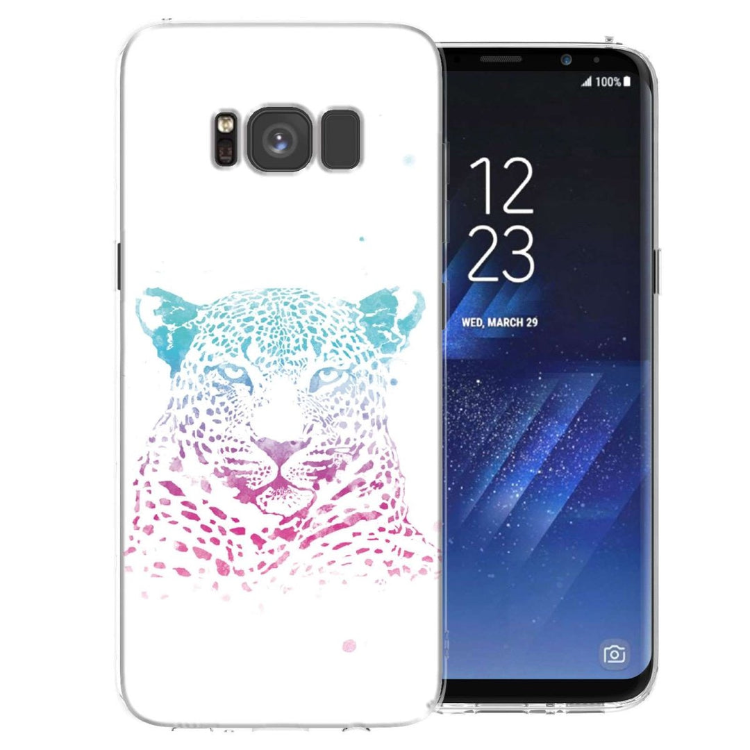 Samsung Galaxy S8 Leopard Splash TPU Gel Case - Mobile Madhouse
