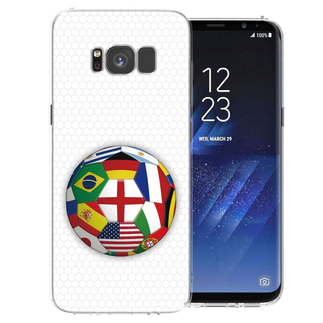 Samsung Galaxy S8 World Cup Flags TPU Gel Case - Mobile Madhouse